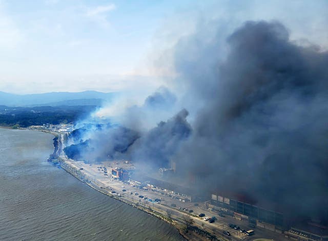 South Korea Wildfire