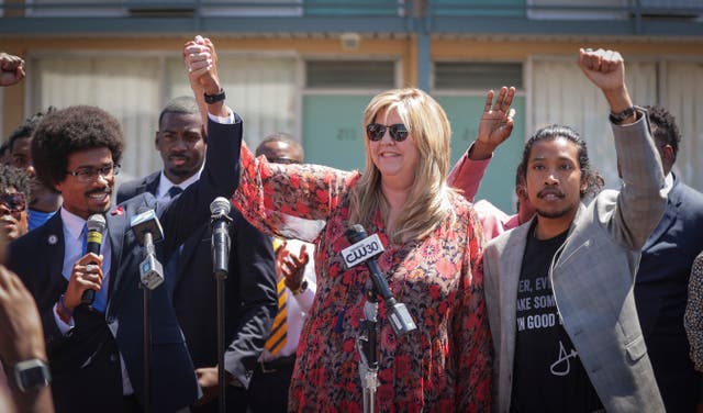 Justin Pearson, Gloria Johnson and Justin Jones