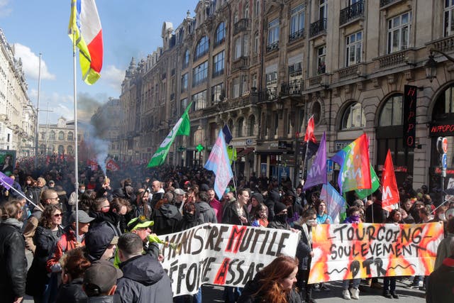 France Pension Protests