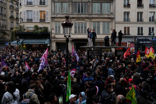 Macron addresses France amid anger over pension reform | Shropshire Star