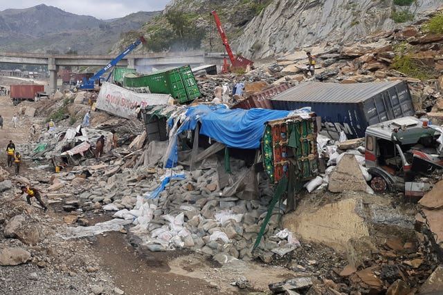 Pakistan Landslide