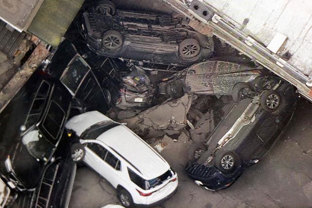 Parking Garage Collapse