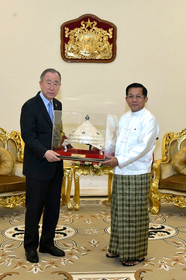 Myanmar Ban Ki Moon