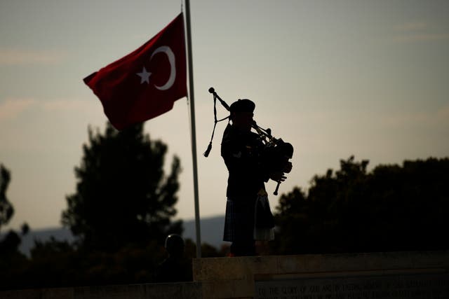 APTOPIX Turkey ANZAC Day