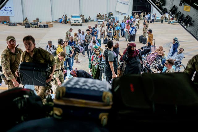 British nationals prepare to be evacuated