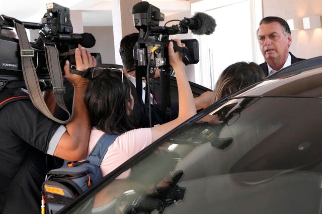 Brazil Bolsonaro Police Search