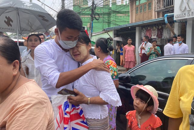 Myanmar Prisoners Release