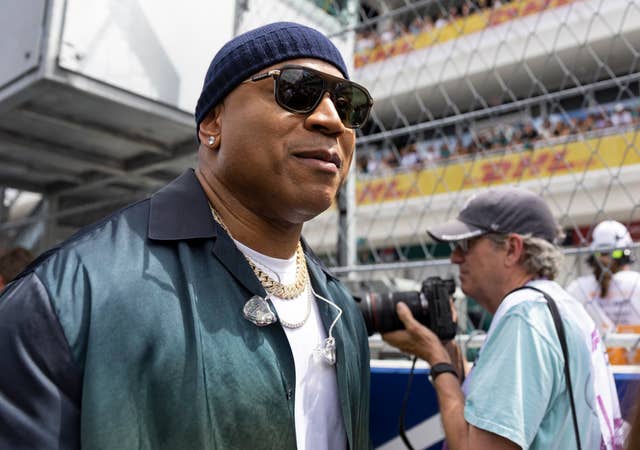 LL Cool J played a part in the pre-race show 