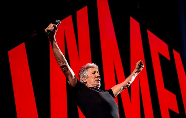 Roger Waters performs at Barclays Arena in Hamburg, Germany, on Sunday May 7 2023