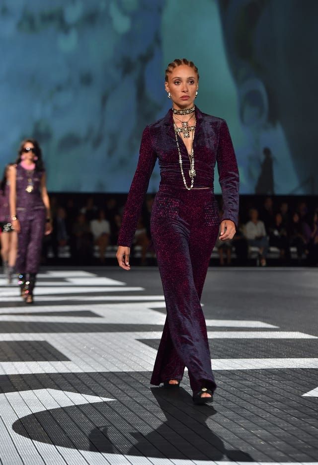 Adwoa Aboah on the Chanel runway