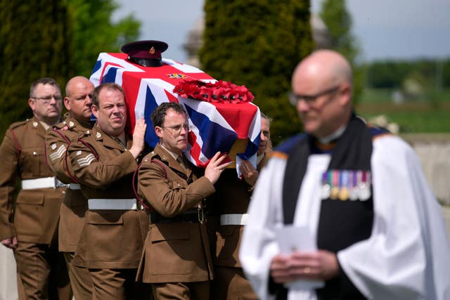 Belgium WWI Burial