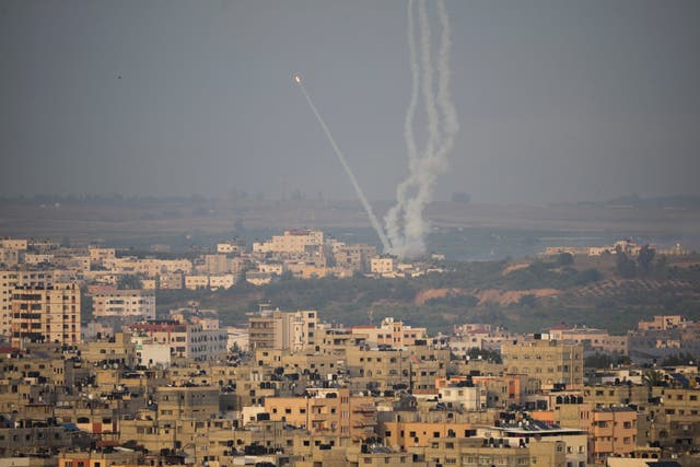 Rocket fire in Gaza