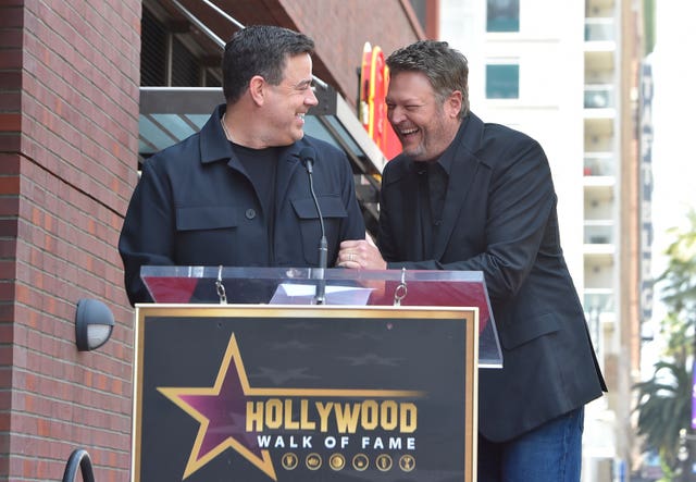 Blake Shelton Honored With A Star On The Hollywood Walk Of Fame
