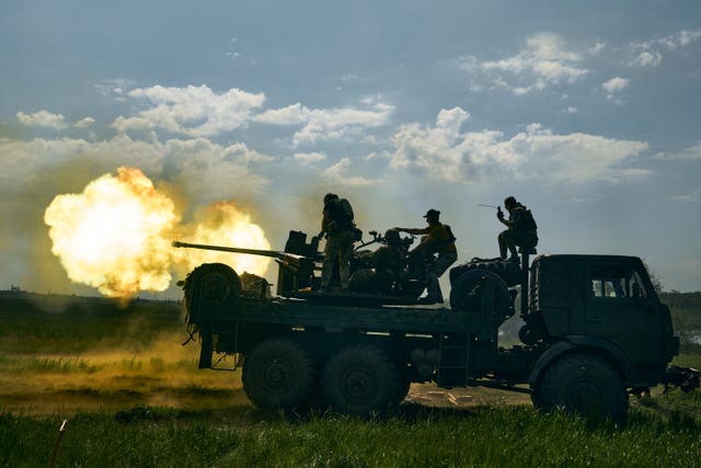 Russia Ukraine War Offensive