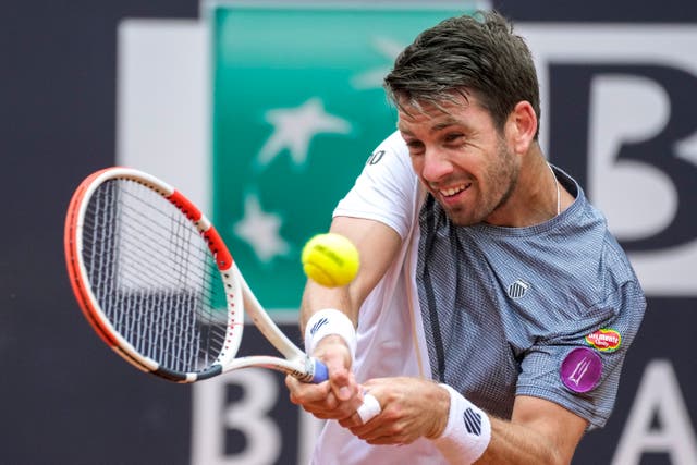 Cameron Norrie at the Italian Open