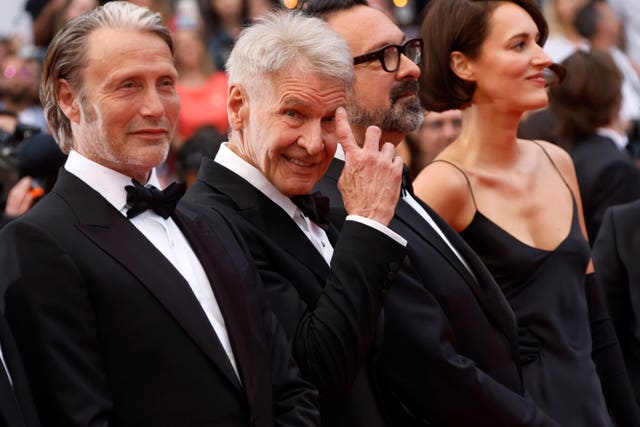 France Cannes 2023 Indiana Jones and the Dial of Destiny Red Carpet