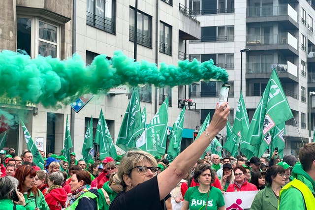 Belgium Labor Action