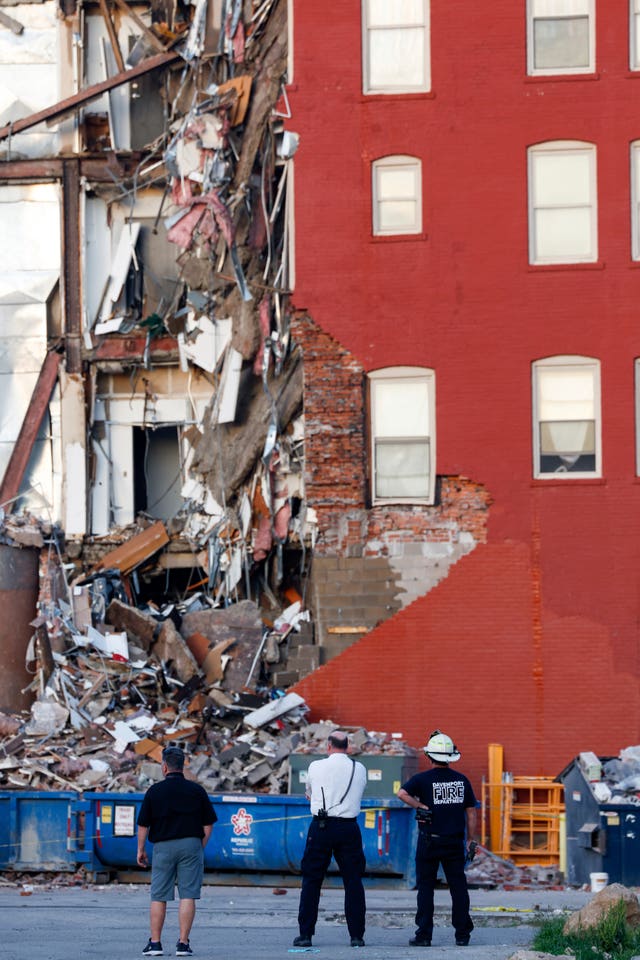 Building Collapse Iowa