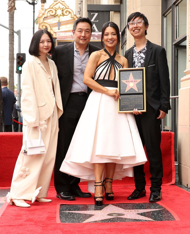 Ming-Na Wen Honored With a Star on the Hollywood Walk of Fame