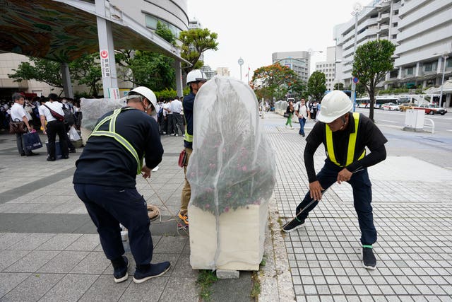 Typhoon preparation