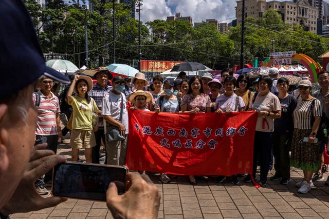 Hong Kong China Tiananmen Anniversary