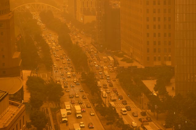 Traffic in New York City on Wednesday