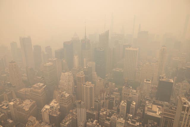 Canadian Wildfires New York