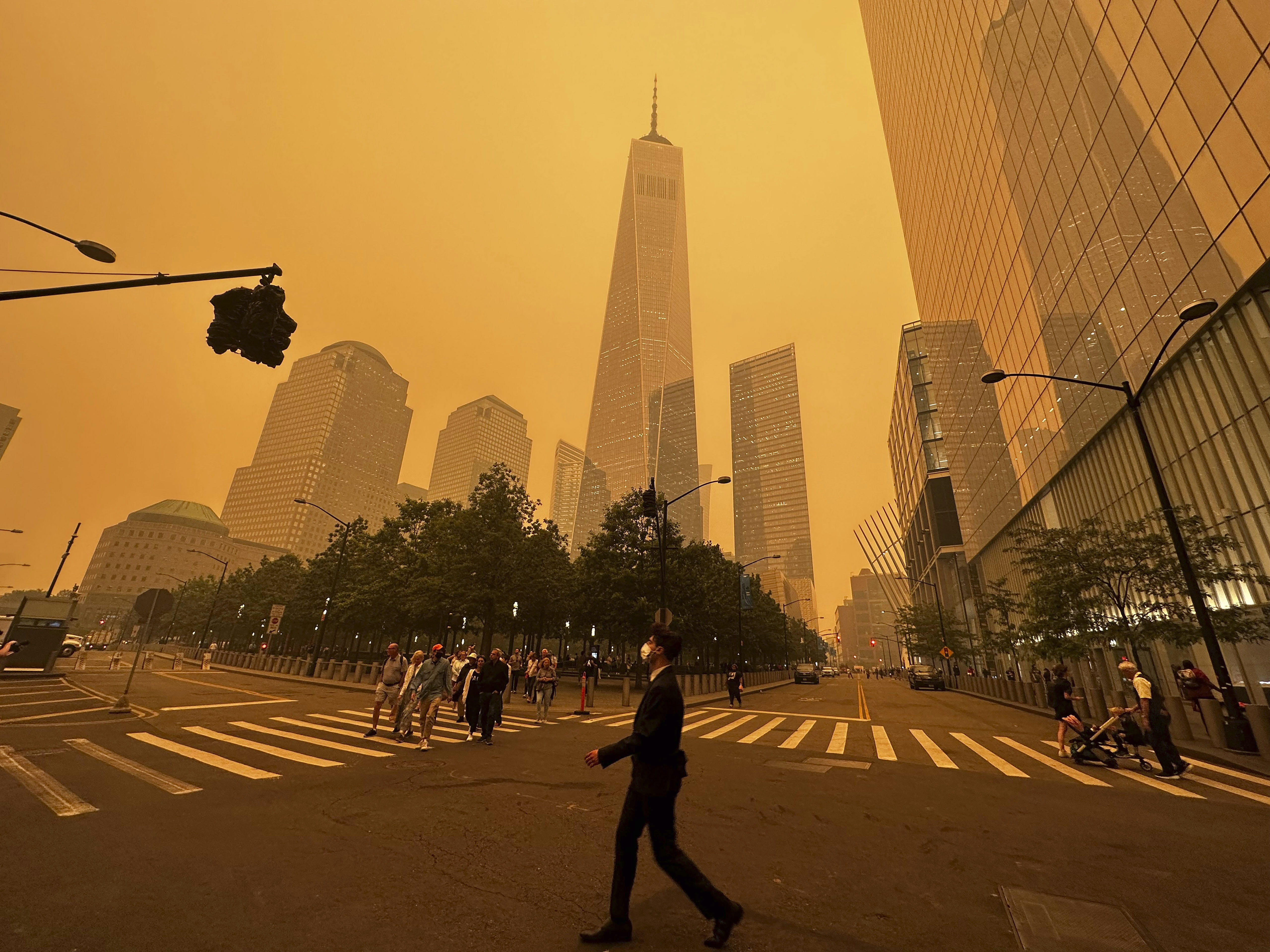 US Hit By Smoke From Out-of-control Wildfires Across The Border In ...