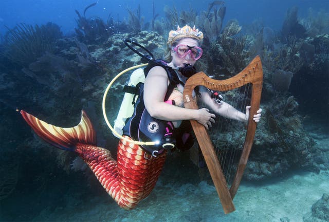 Underwater Music show