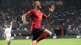 Joselu scored Spain’s late winner against Italy (Martin Meissner/AP)