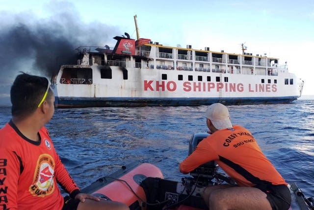 Philippines Ferry Fire