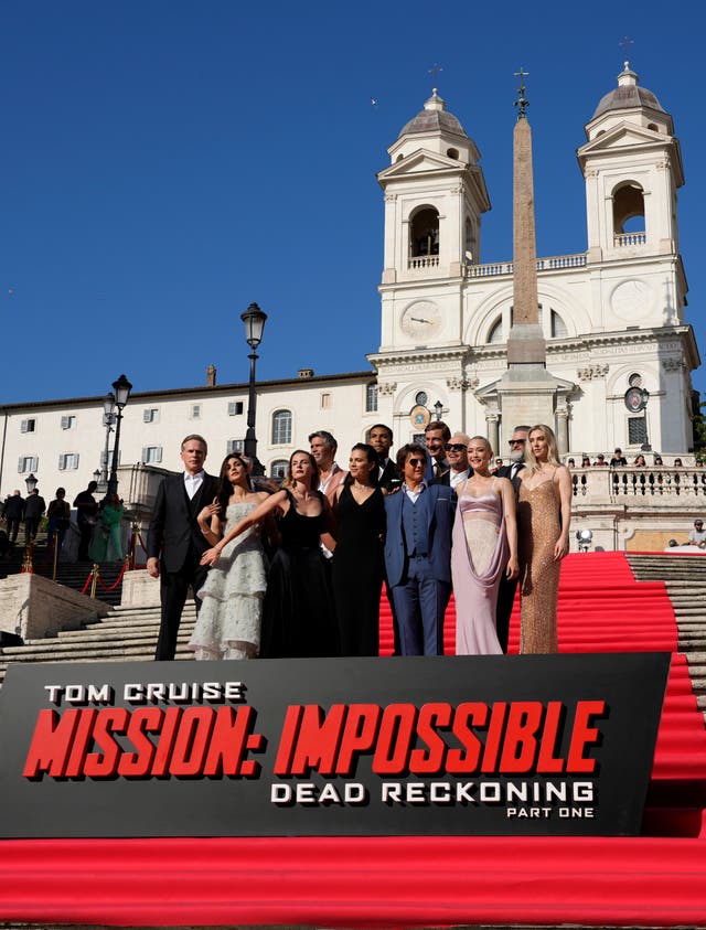Italy Mission Impossible World Premiere