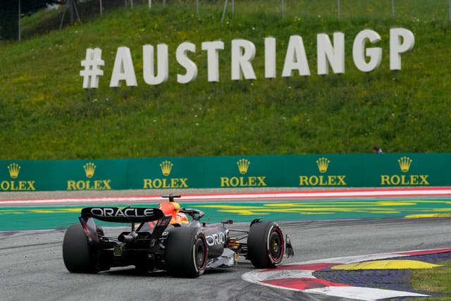 Austria F1 GP Auto Racing