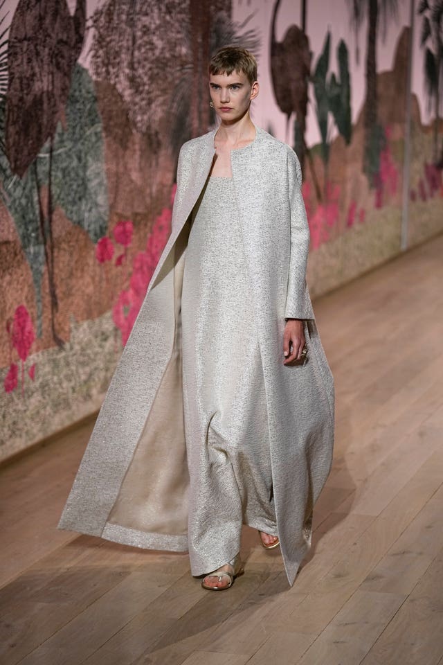 Valentino Haute Couture Makes a Quiet Statement for Spring 2024