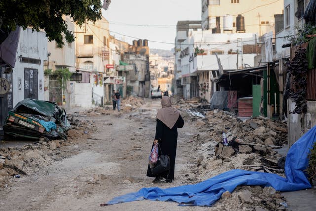 Walking in Jenin