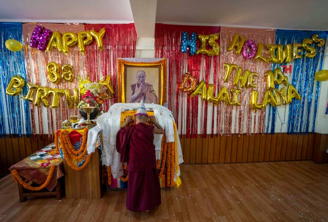I look barely 50, says Dalai Lama, as hundreds gather to mark his 88th ...