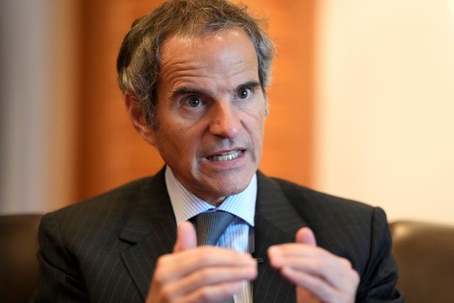 IAEA director general Rafael Mariano Grossi