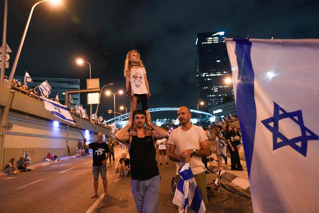 Israeli protesters