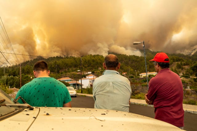 Spanish wildfires