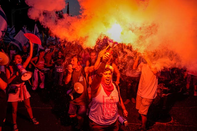 Demonstration in Israel