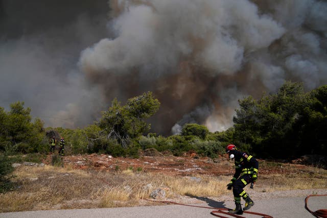 Greece Wildfires