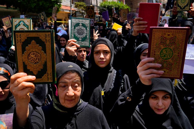 Koran protests