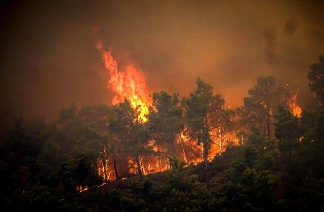 Greece Wildfires