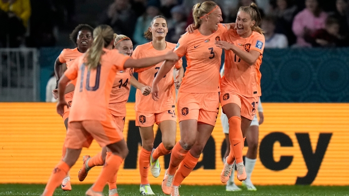 Netherlands won their first World Cup game in Dunedin (Alessandra Tarantino/AP)