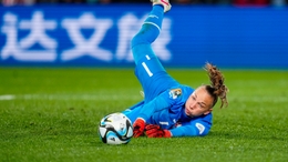 Gaelle Thalmann made some great saves as Switzerland drew 0-0 with Norway (AP Photo/Abbie Parr)