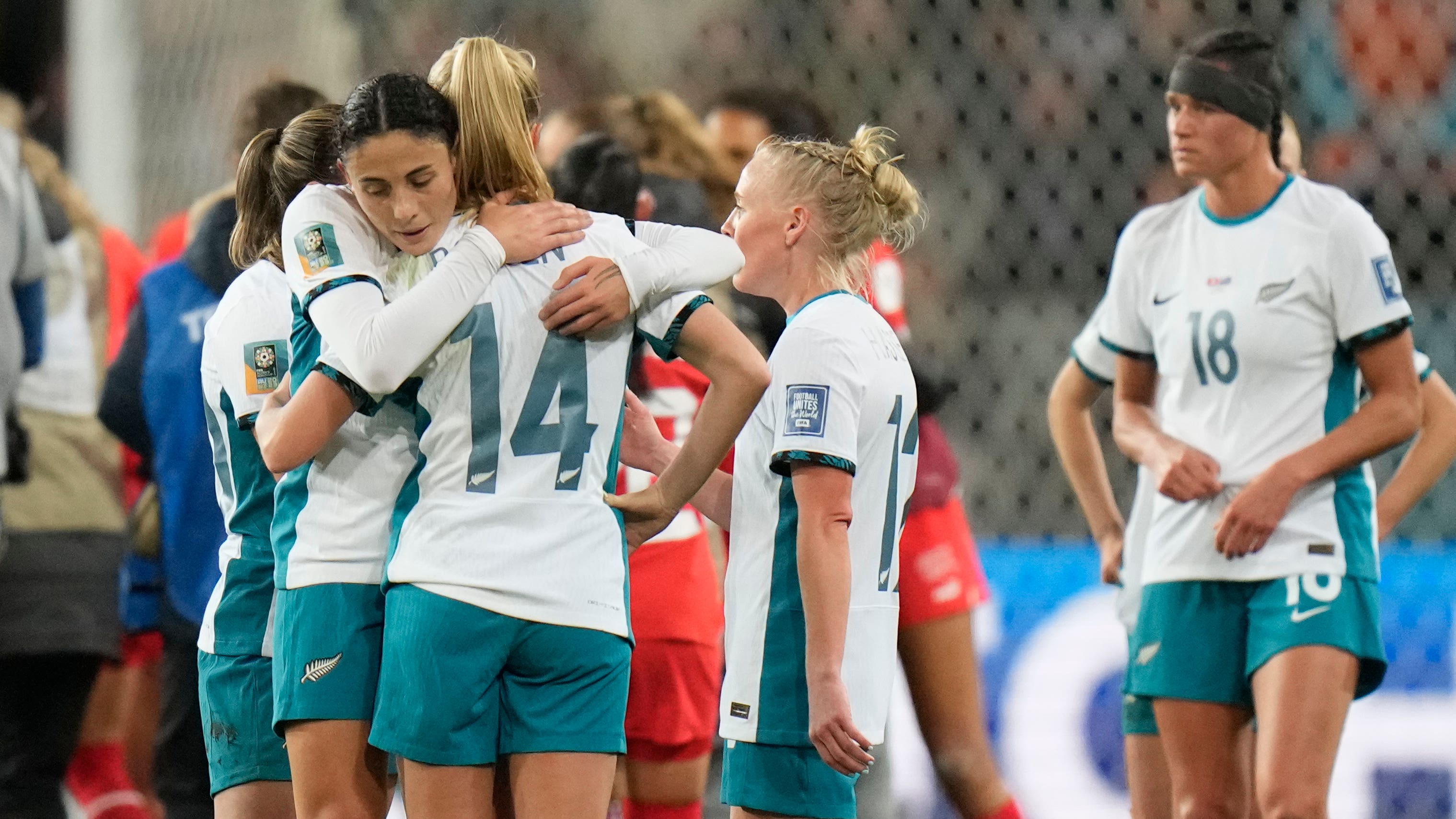 New Zealand are out of the World Cup (Alessandra Tarantino/AP)