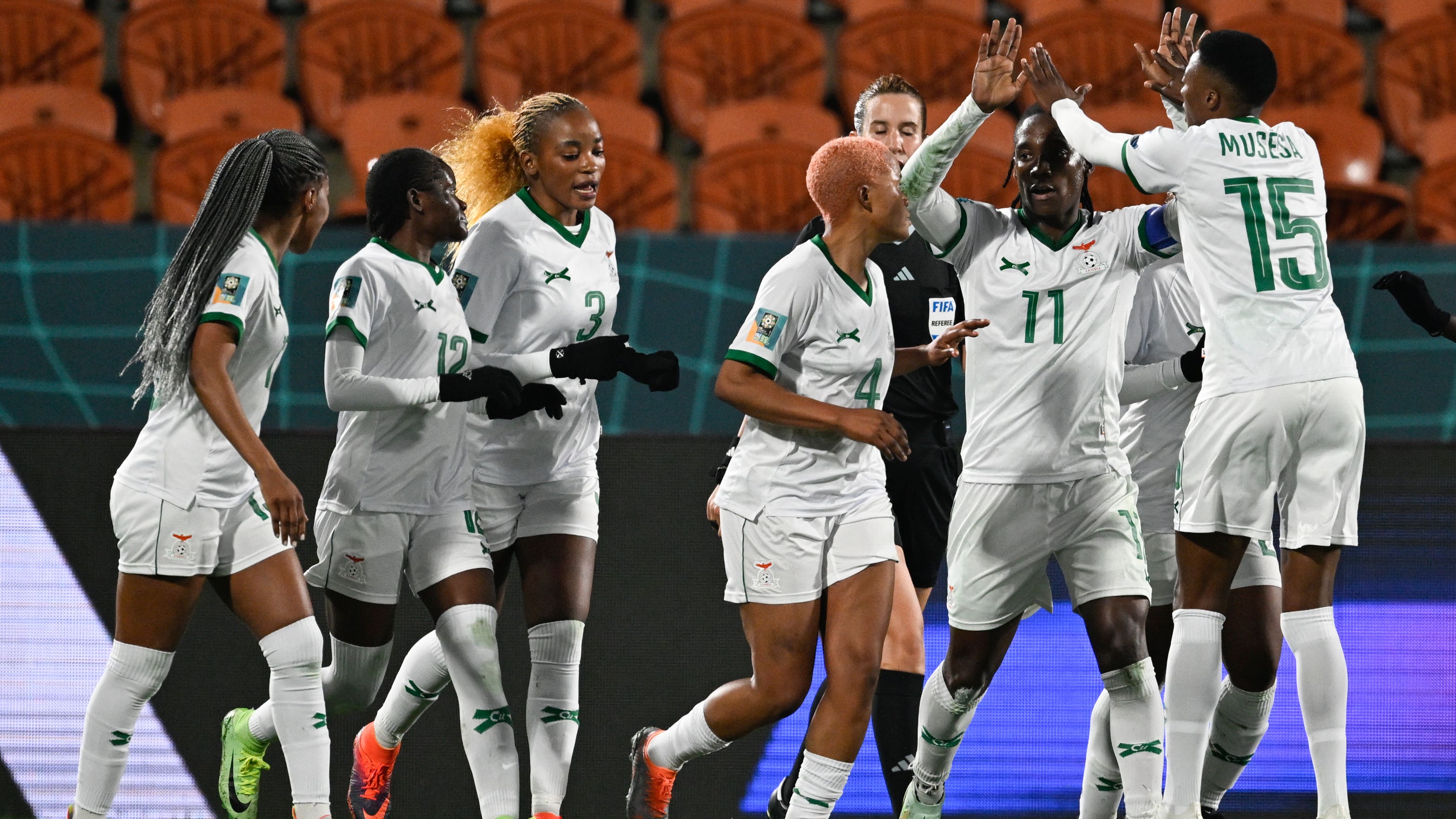 Zambia bounce back from heavy defeats to beat Costa Rica for first