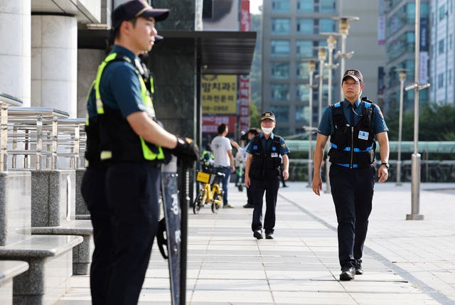 South Korea Stabbing