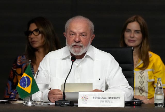 Brazilian President Luiz Inacio Lula Da Silva