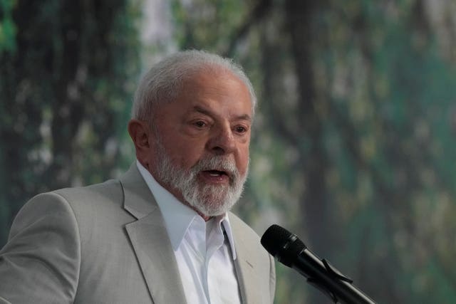 Brazil’s President Luiz Inacio Lula Da Silva